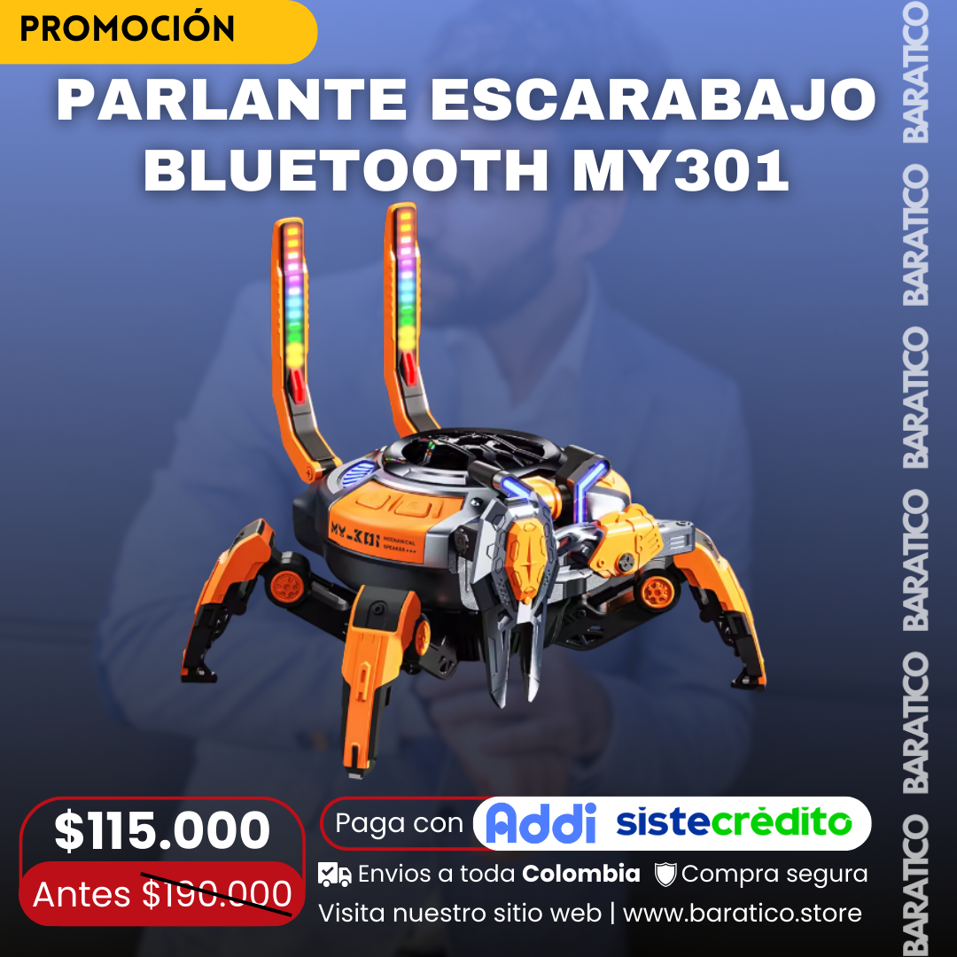 Parlante Escarabajo Bluetooth MY301