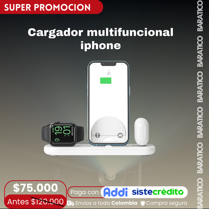 Cargador multifuncional iphone