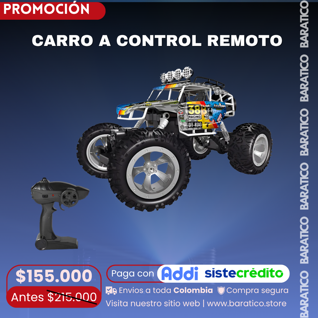 CARRO A CONTROL REMOTO