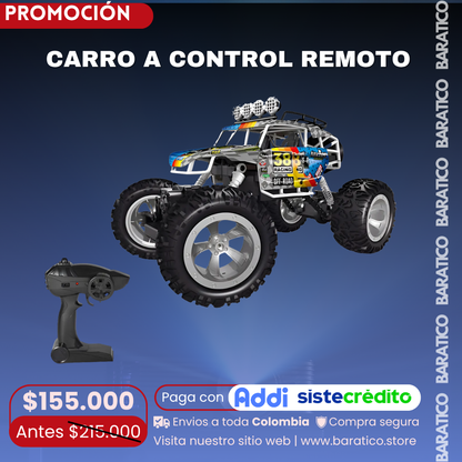 CARRO A CONTROL REMOTO