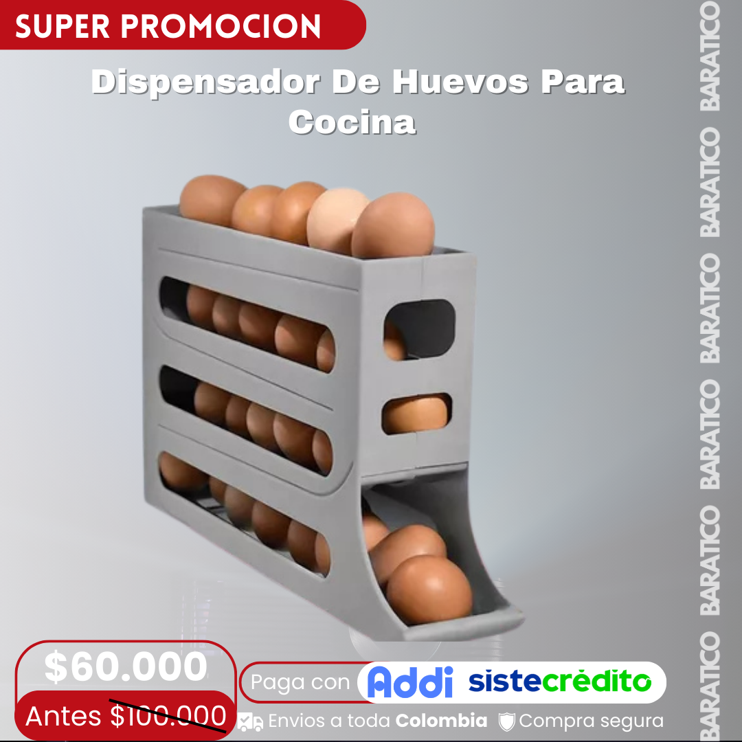 Dispensador De Huevos Para Cocina 🥚🐣