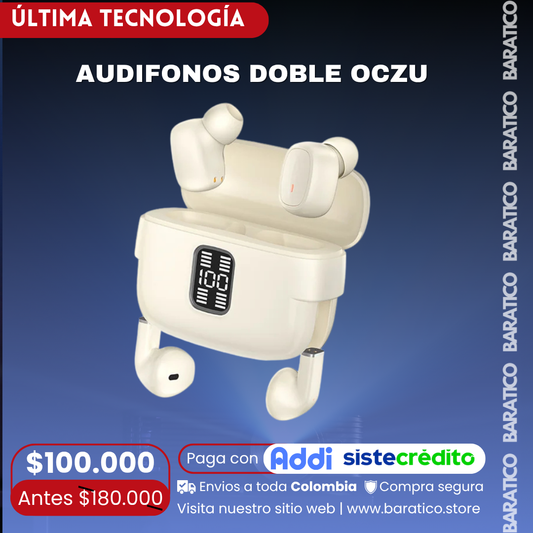 AUDIFONOS DOBLES MARCA OCZU🔥