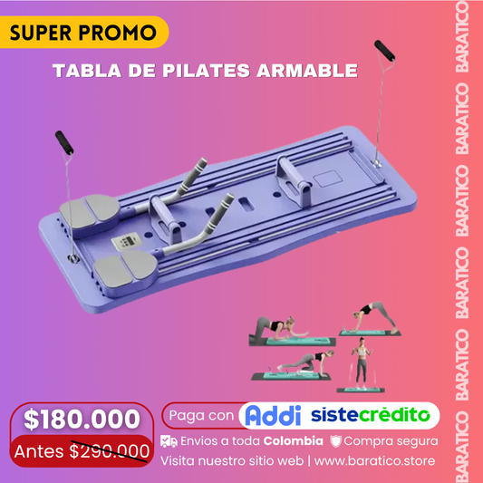 TABLA DE PILATES ARMABLE