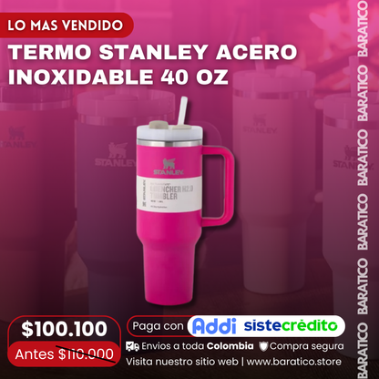 TERMO STANLEY ACERO INOXIDABLE 40 OZ🔥