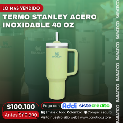 TERMO STANLEY ACERO INOXIDABLE 40 OZ🔥