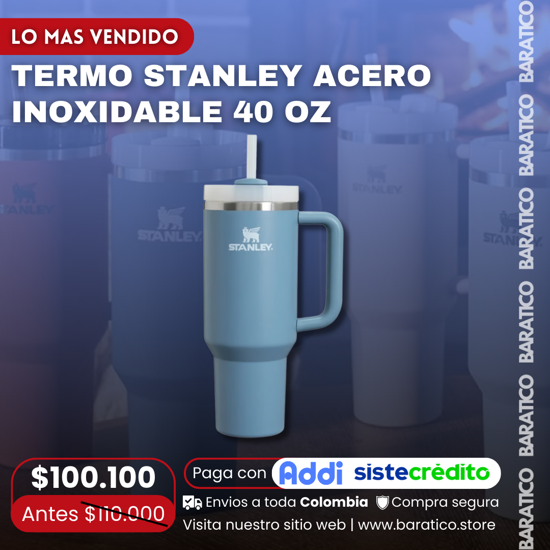 TERMO STANLEY ACERO INOXIDABLE 40 OZ🔥