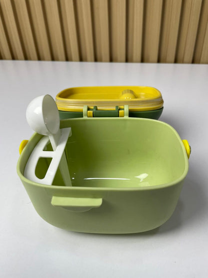 RECIPIENTE PARA LECHE EN POLVO + LONCHERA COMIDA NIÑOS
