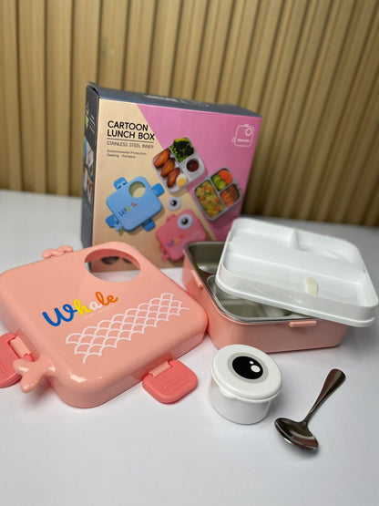RECIPIENTE PARA LECHE EN POLVO + LONCHERA COMIDA NIÑOS