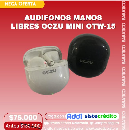 AUDIFONOS MANOS LIBRES OCZU MINI OTW-15