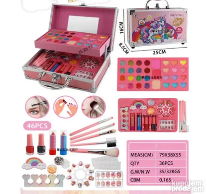 KIT DE MAQUILLAJE PARA NIÑAS 🧜‍♀️💄
