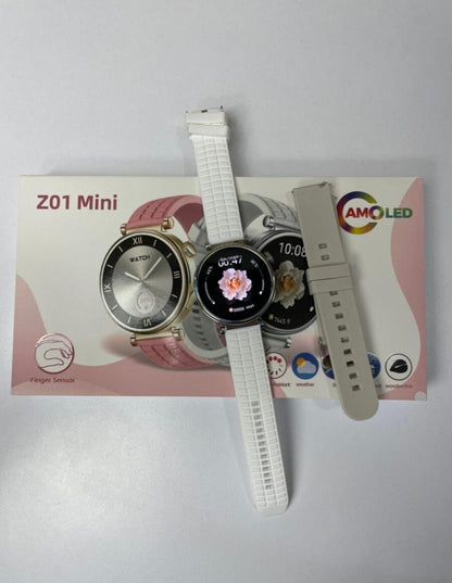 Smartwatch Z01 Mini Amoled Redondo