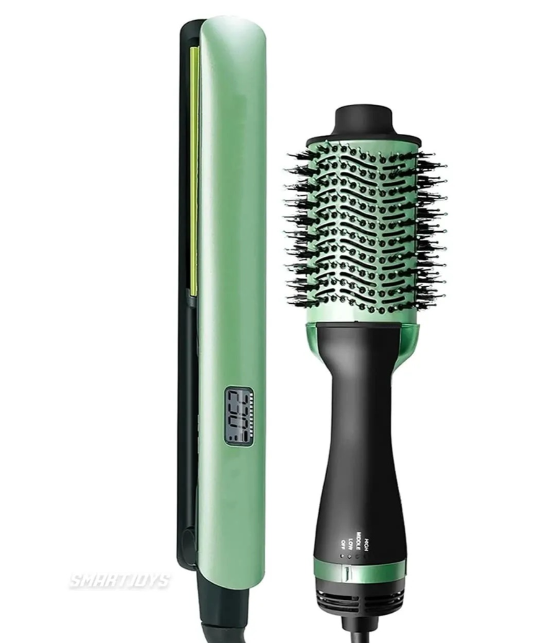 COMBO 3 EN 1 AGUACATE CEPILLO SECADOR + PLANCHA + SECADOR PARA CABELLO 🥑