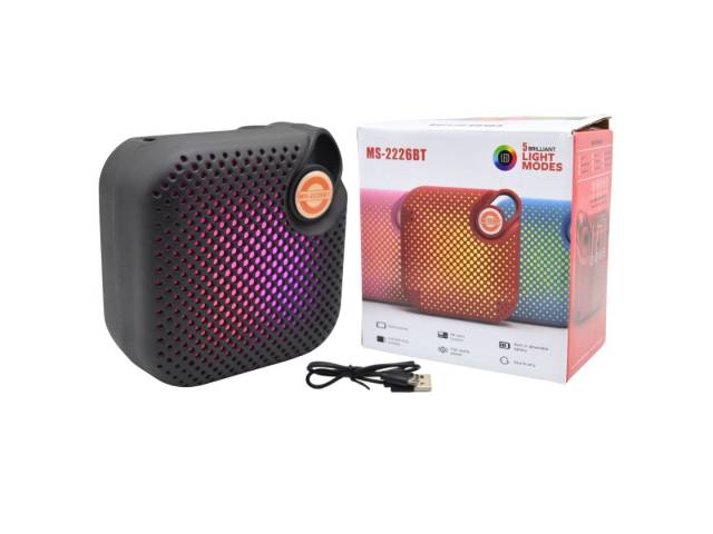 PARLANTE INALAMBRICO MIX COLOR MS-2226BT