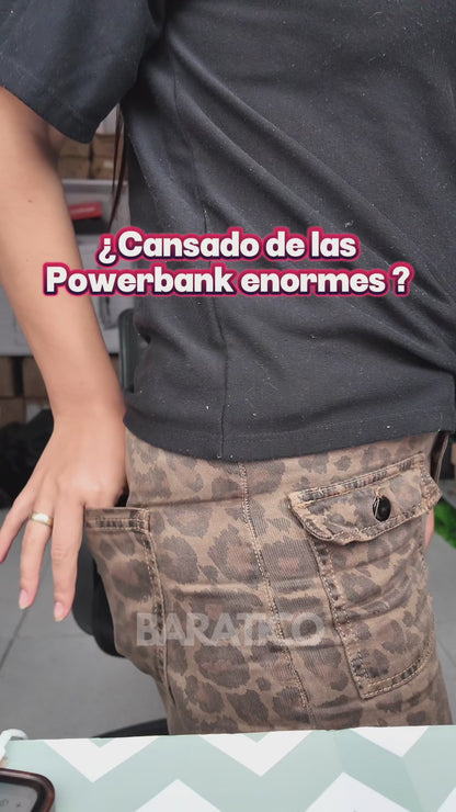 POWERBANK OPB-S01 10000 MAH 4 EN 1 PANTALLA LED Y LINTERNA