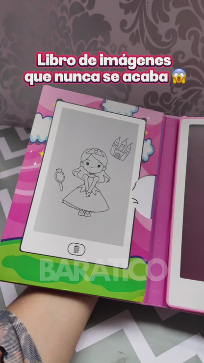 LIBRO MAGICO CON BOCETOS INTERCAMBIABLES