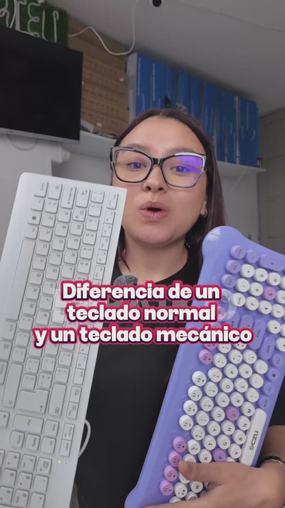 TECLADO MECANICO + MOUSE OCZU