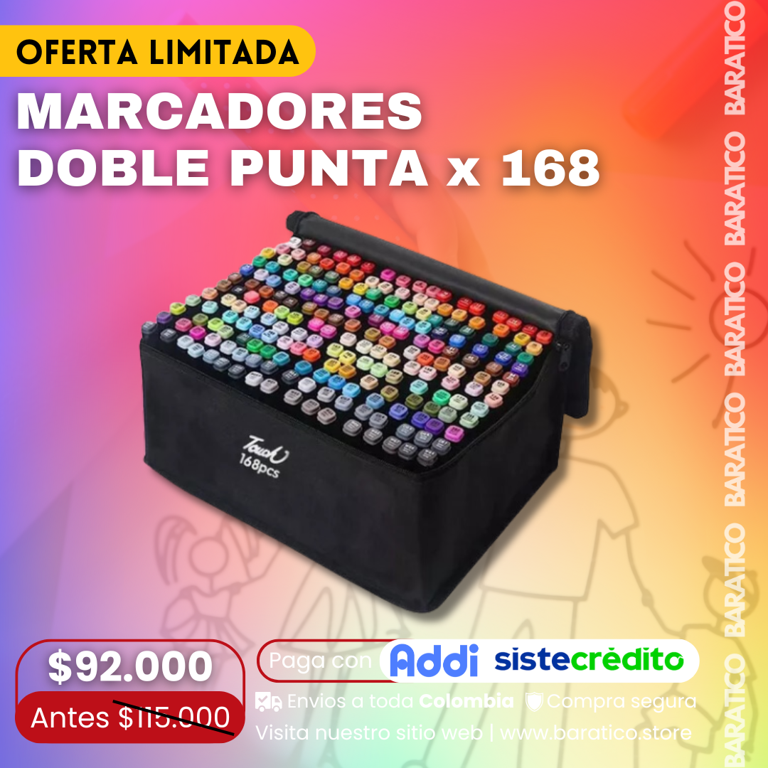 🟢🔥MARCADORES DOBLE PUNTA PROMOCION!! ✏️