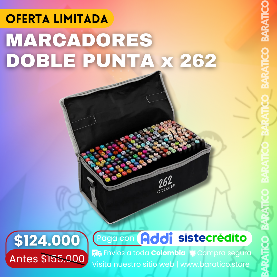 🟢🔥MARCADORES DOBLE PUNTA PROMOCION!! ✏️