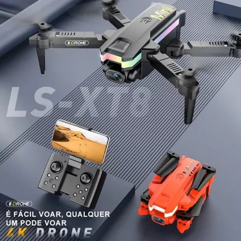 Xt8 Mini Drone Camera luces LED